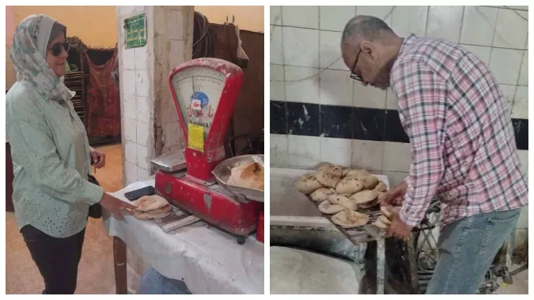 خبز ناقص وسجائر بالسوق السوداء.. حملة رقابية مكبرة تضبط أسواق الإسماعي -صدى الخبر