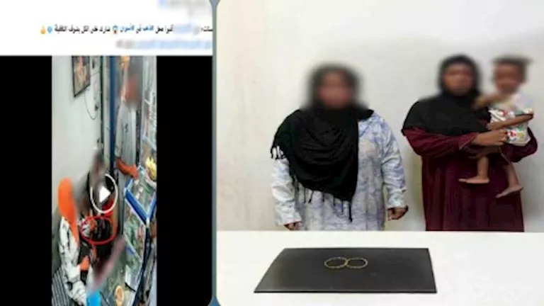 بعد تداول الفيديو.. ضبط سيدتين سرقتا مشغولات ذهبية من محل بأسوان -صدى الخبر