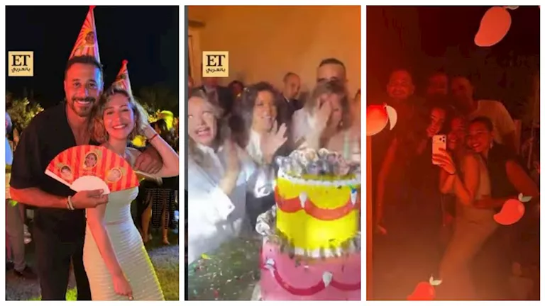 فيديو يرصد احتفال منة شلبي بعيد ميلادها بحضور نجوم الفن -صدى الخبر