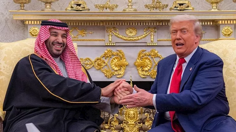 ترامب يتحدث عن انضمام السعودية لاتفاقيات أبراهام -صدى الخبر