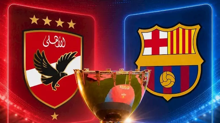 مصراوي يكشف أرباح الأهلي المنتظرة من ودية برشلونة -صدى الخبر