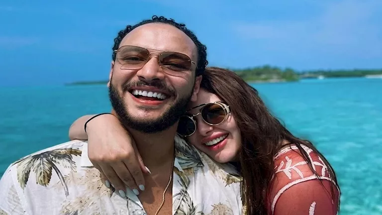 بعد انفصالهما.. لحظات رومانسية جمعت بين هنادي مهنا وأحمد خالد صالح -صدى الخبر