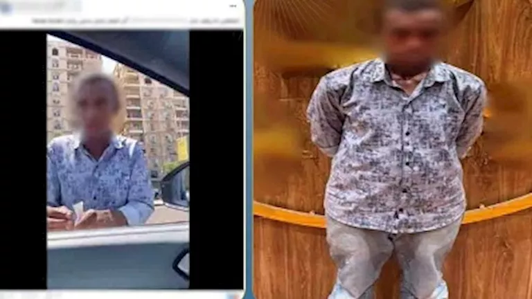 ضبط منادى سيارات فرض إتاوات على قائدي المركبات في النزهة -صدى الخبر