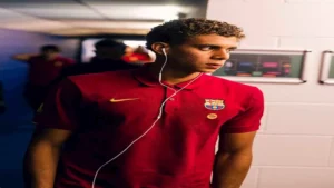 وصول لاعبي برشلونة إلى ملعب سانت أندور لمواجهة برمنجهام -صدى الخبر