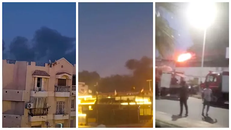 جهود مكثفة لإخماد حريق مصنع أثاث بدمياط الجديدة (صور) -صدى الخبر