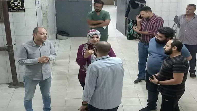وكيل صحة المنيا تفاجئ مستشفى الفكرية وتشدد على الانضباط -صدى الخبر