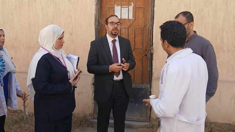 وكيل صحة الفيوم يفاجئ مستشفى الحميات ويرصد مخالفات إدارية -صدى الخبر