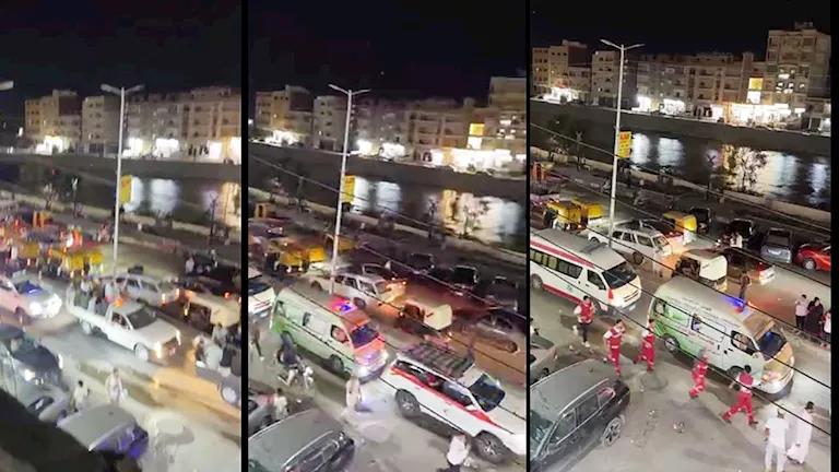 شاهد خروج جثامين ضحايا حادث الإسماعيلية من مستشفى القصاصين -صدى الخبر