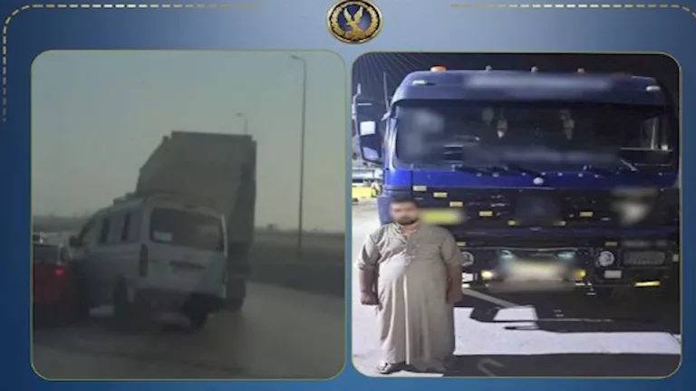 الداخلية تكشف ملابسات فيديو سائق نقل اصطدم بسيارات بالإسكندرية -صدى الخبر