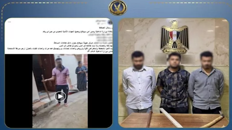 ضبط المتهمين بالتعدي على زوجين مسنين بالضرب في سوهاج -صدى الخبر