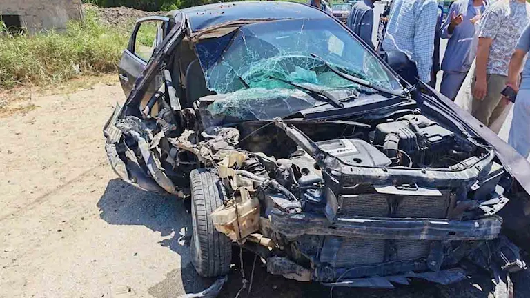 12 مصابًا في حادث تصادم ملاكي وأجرة بطريق بحيرة قارون بالفيوم (صور) -صدى الخبر