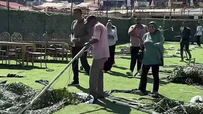 “خطر على الأرواح”.. الإسكندرية تكشف أسباب إزالة قاعة أفراح شهيرة -صدى الخبر