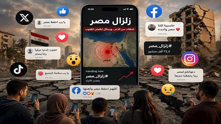 حقيقة توقع زلزال مصر على منصات التواصل.. رد حاسم من القومي للبحوث الفل -صدى الخبر