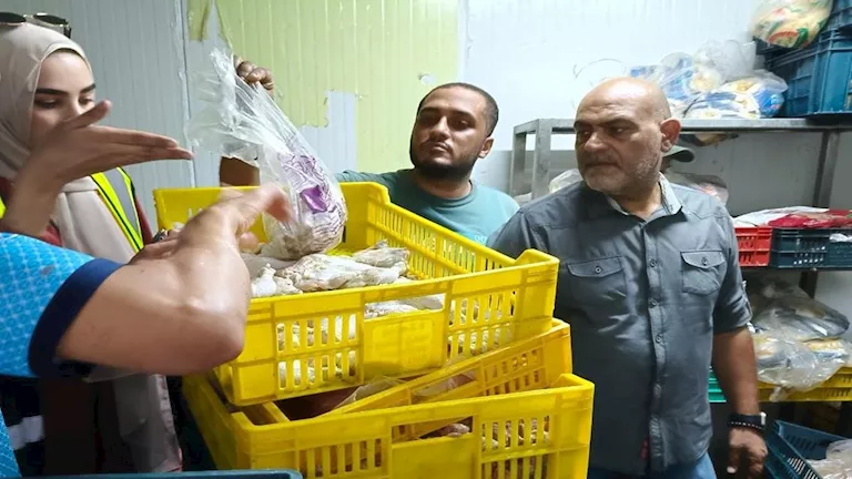 ضبط 1.5 طن دواجن منتهية الصلاحية بقليوب -صدى الخبر