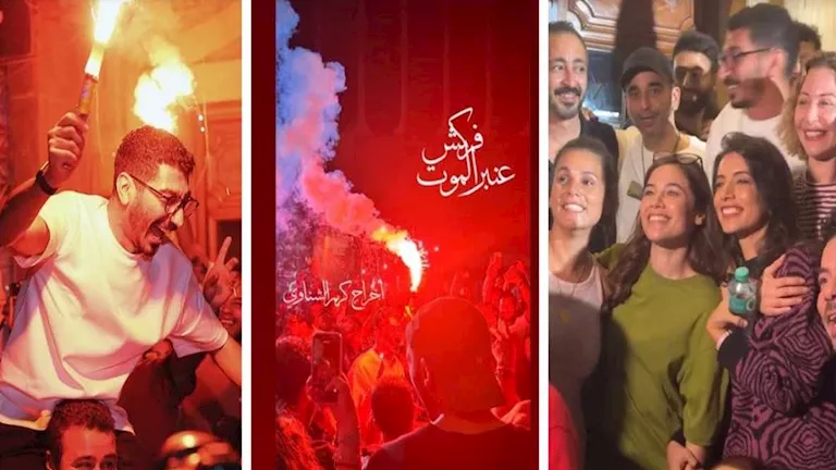 شماريخ في اللوكيشن.. كريم الشناوي يحتفل بانتهاء تصوير “عنبر الموت” -صدى الخبر