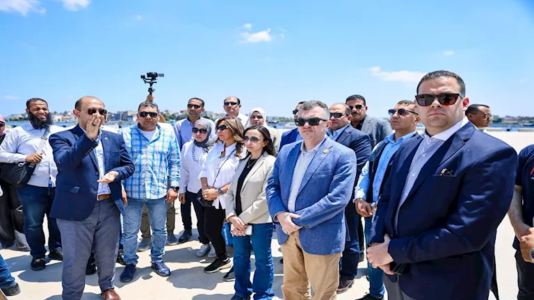 وزير التخطيط يتفقد تطوير ميناء رشيد والمدينة التاريخية -صدى الخبر