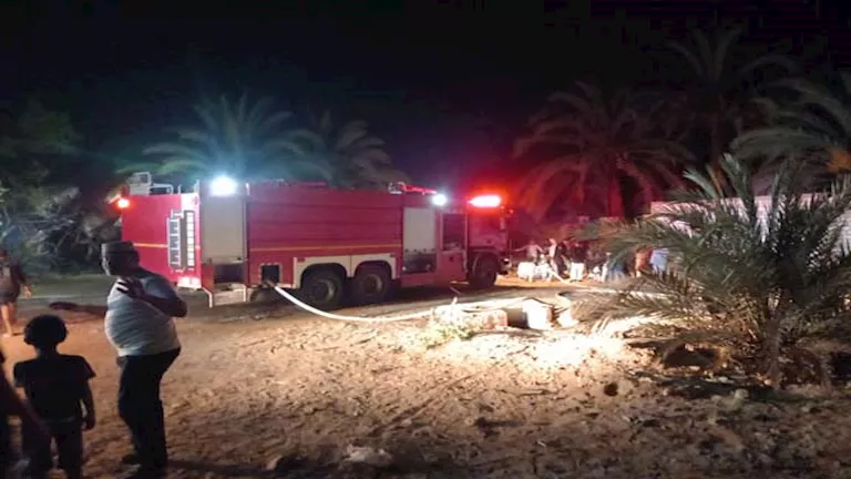 السيطرة على حريق كشك كهرباء بالوادي الجديد دون انقطاع التغذية -صدى الخبر