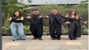 رقص كزبرة وغزي وكارولين عزمي وجنا الأشقر على أغنية "بيان هام" -صدى الخبر