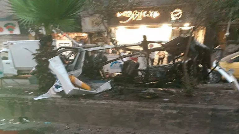 انفجار عبوة ناسفة بحافلة ركاب في ريف دمشق -صدى الخبر