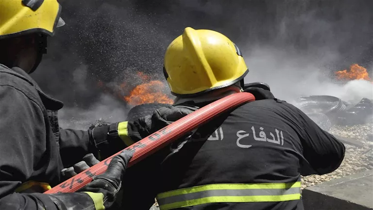 حريق يلتهم مصنع مراتب بمدينة دمياط الجديدة -صدى الخبر