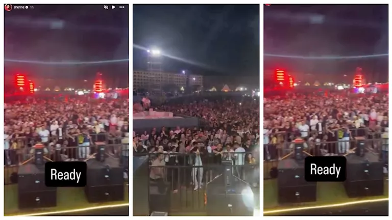 حضور جماهيري كبير لحفل شيرين عبد الوهاب في الساحل الشمالي -صدى الخبر