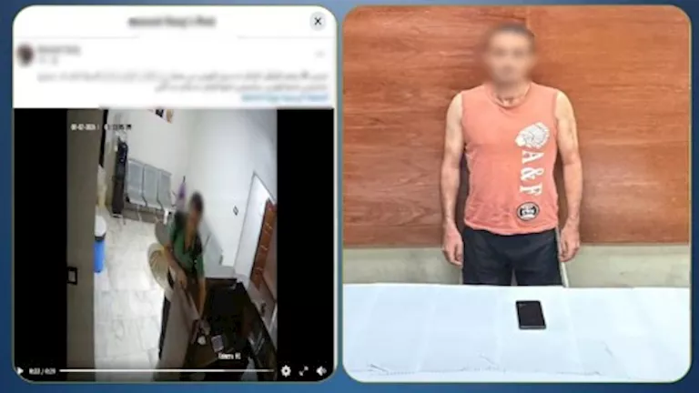 بعد تداول فيديو.. ضبط عاطل سرق هاتف موظفة من داخل معمل تحاليل -صدى الخبر