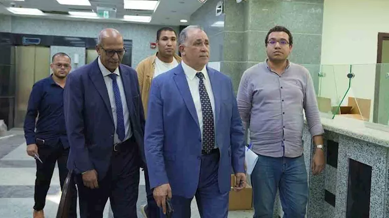 نقيب المحامين يتابع آخر مستجدات تجهيز المبنى الجديد قبل بدء تشغيله -صدى الخبر