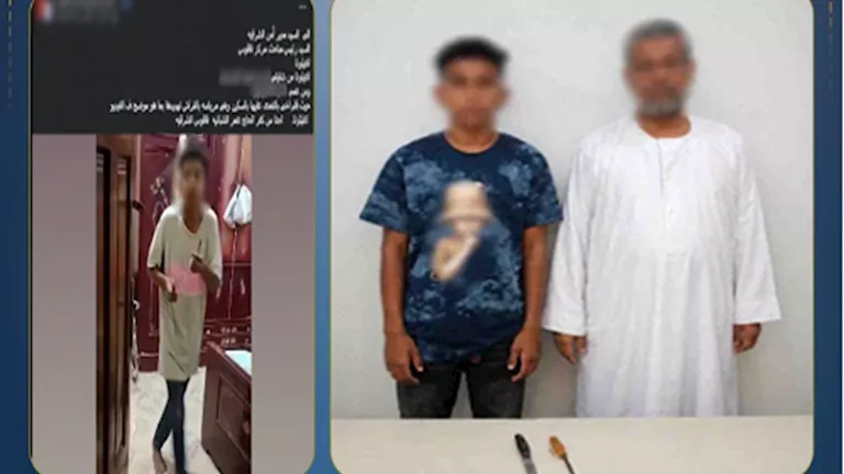 شاب يعتدي على والدته وشقيقته بالسب والتهديد في فاقوس -صدى الخبر