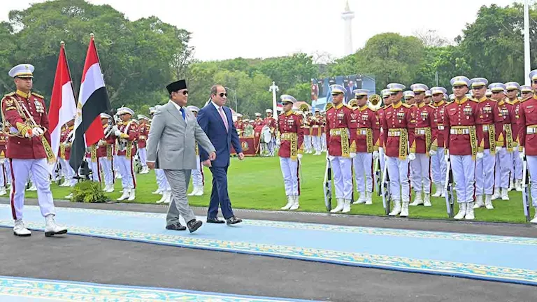 السيسي: نرفض المساس بحقوق مصر المائية وتهجير الفلسطينيين السيسي: نرفض المساس بحقوق مصر المائية وتهجير الفلسطينيين