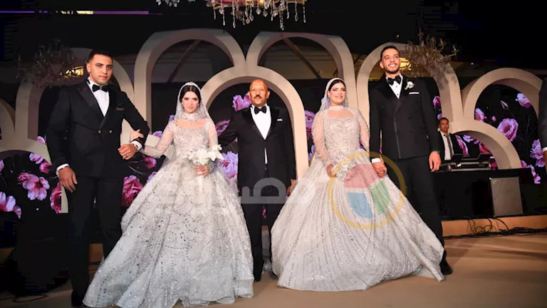 حفل زفاف نجلَي أحمد الحديدي يجمع قيادات برلمانية وسياسية ونجوم الفن حفل زفاف نجلَي أحمد الحديدي يجمع قيادات برلمانية وسياسية ونجوم الفن