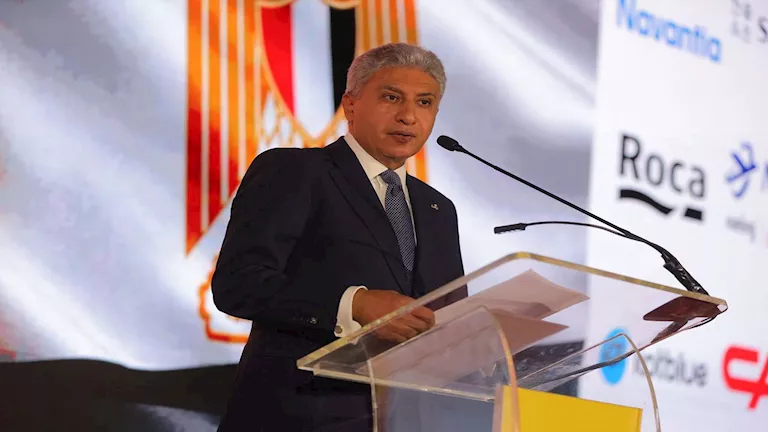 شريف فتحي يشارك في احتفال إسبانيا بعيدها الوطني ويؤكد عمق العلاقات بين شريف فتحي يشارك في احتفال إسبانيا بعيدها الوطني ويؤكد عمق العلاقات بين