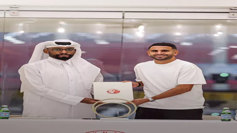 رسمياً.. الشمال القطري يعلن تعاقده مع رياض محرز -صدى الخبر رسمياً.. الشمال القطري يعلن تعاقده مع رياض محرز -صدى الخبر