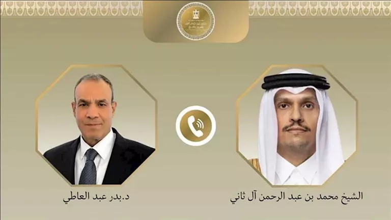 مصر وقطر تؤكدان التضامن مع السعودية ودعم خفض التوترات مصر وقطر تؤكدان التضامن مع السعودية ودعم خفض التوترات