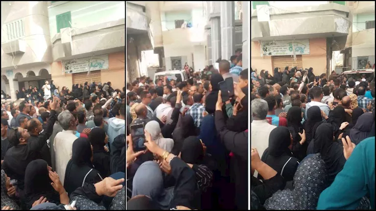 مشهد مؤثر لوالد ضحية حادث السودان خلال تشييع جثمانه بالدقهلية -صدى الخبر مشهد مؤثر لوالد ضحية حادث السودان خلال تشييع جثمانه بالدقهلية -صدى الخبر
