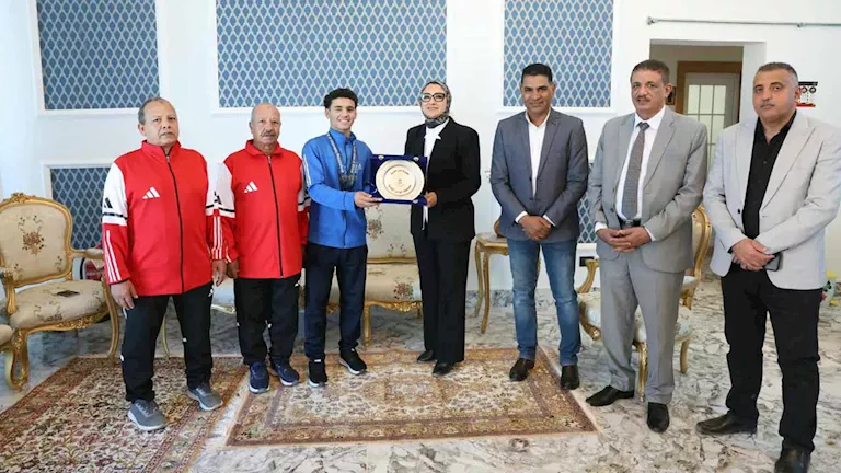 3 فضيات أفريقية تزين سجل بطل رفع الأثقال من الوادي الجديد -صدى الخبر 3 فضيات أفريقية تزين سجل بطل رفع الأثقال من الوادي الجديد -صدى الخبر