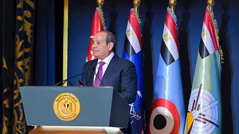 توجيه مهم من السيسي للأكاديمية العسكرية توجيه مهم من السيسي للأكاديمية العسكرية