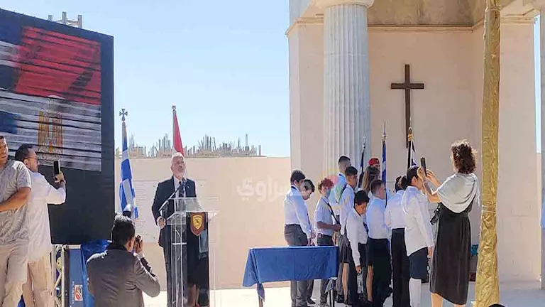 صلوات جنائزية وأكاليل زهور في إحياء ذكرى معركة العلمين – صور -صدى الخبر صلوات جنائزية وأكاليل زهور في إحياء ذكرى معركة العلمين - صور -صدى الخبر