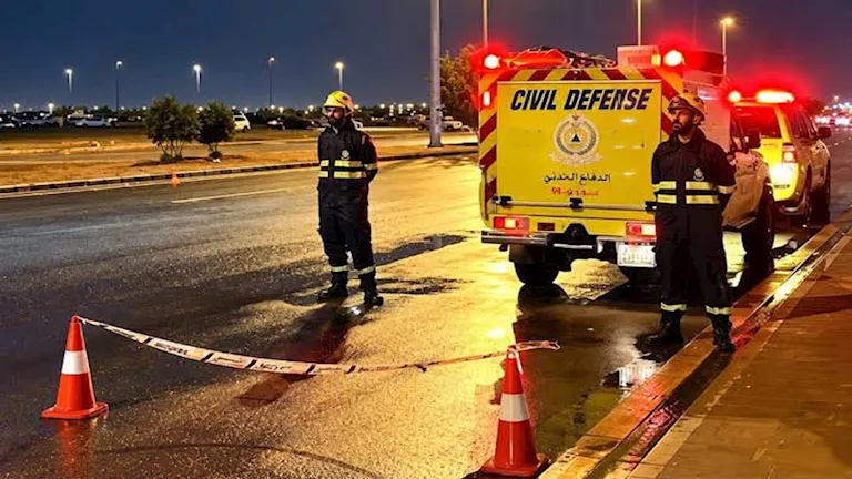 الدفاع المدني السعودي: إطلاق إنذار في الرياض والخرج للتحذير من خطر الدفاع المدني السعودي: إطلاق إنذار في الرياض والخرج للتحذير من خطر