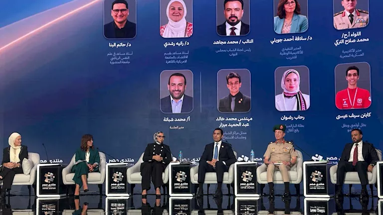 حنان مجدي أمام منتدى مصر 2026: هكذا نحول طاقات الشباب إلى فرص للإنتاج -صدى الخبر حنان مجدي أمام منتدى مصر 2026: هكذا نحول طاقات الشباب إلى فرص للإنتاج -صدى الخبر
