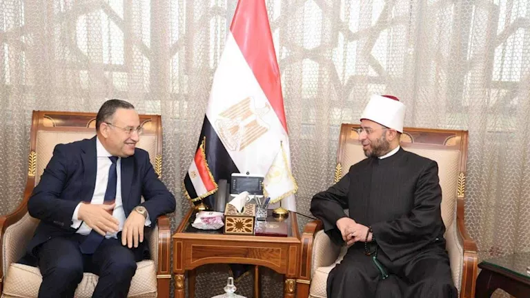 وزيرا الأوقاف والتعليم العالي يبحثان تطوير الخطاب الدعوي وزيرا الأوقاف والتعليم العالي يبحثان تطوير الخطاب الدعوي