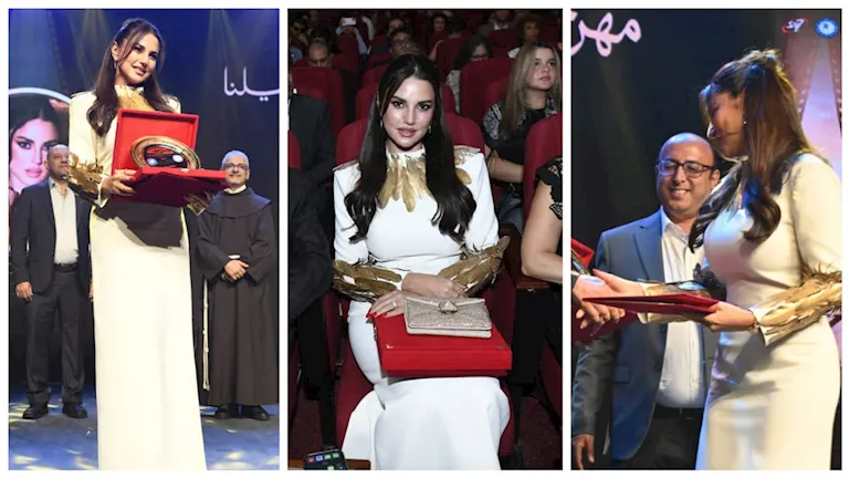 تكريم درة في مهرجان جيلنا تقديرا لمسيرتها وأعمالها الفنية -صدى الخبر تكريم درة في مهرجان جيلنا تقديرا لمسيرتها وأعمالها الفنية -صدى الخبر