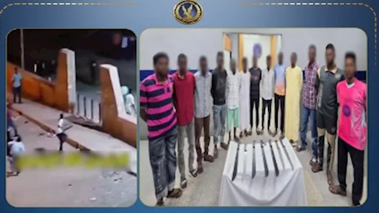 ضبط 13 شخصا في مشاجرة بالأسلحة البيضاء بسبب خلافات مالية بأسوان -صدى الخبر ضبط 13 شخصا في مشاجرة بالأسلحة البيضاء بسبب خلافات مالية بأسوان -صدى الخبر