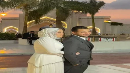 إبراهيم حسن يحتفل بعقد قران نجله -صدى الخبر