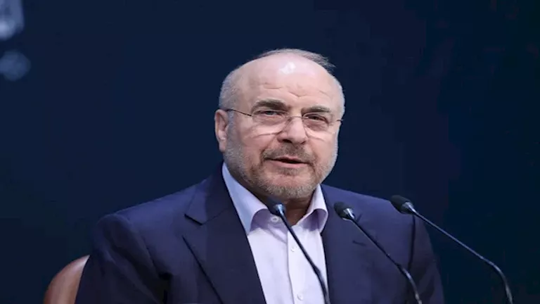 قاليباف يوجه رسالة إلى الشعب الإيراني قاليباف يوجه رسالة إلى الشعب الإيراني